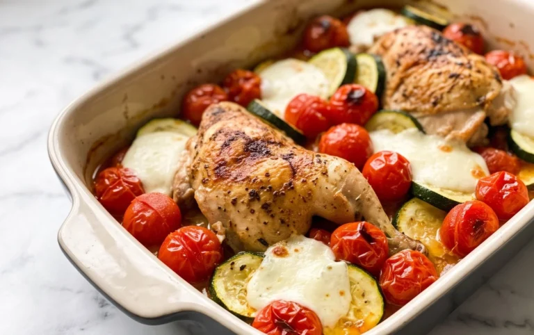 Slanke Italiaanse kipschotel