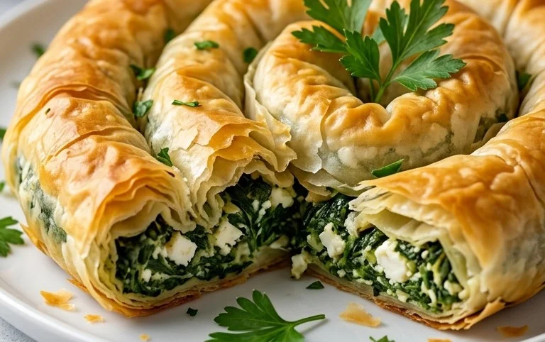 Spanakopita Spiral