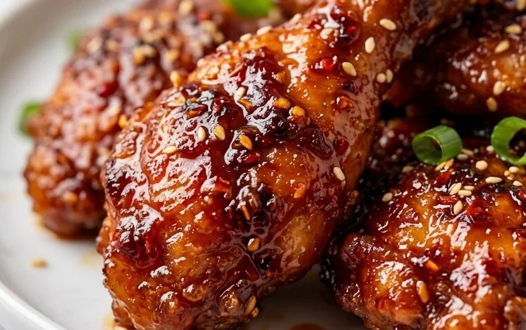 Spicy Honey Garlic Chicken (viral recipe!)